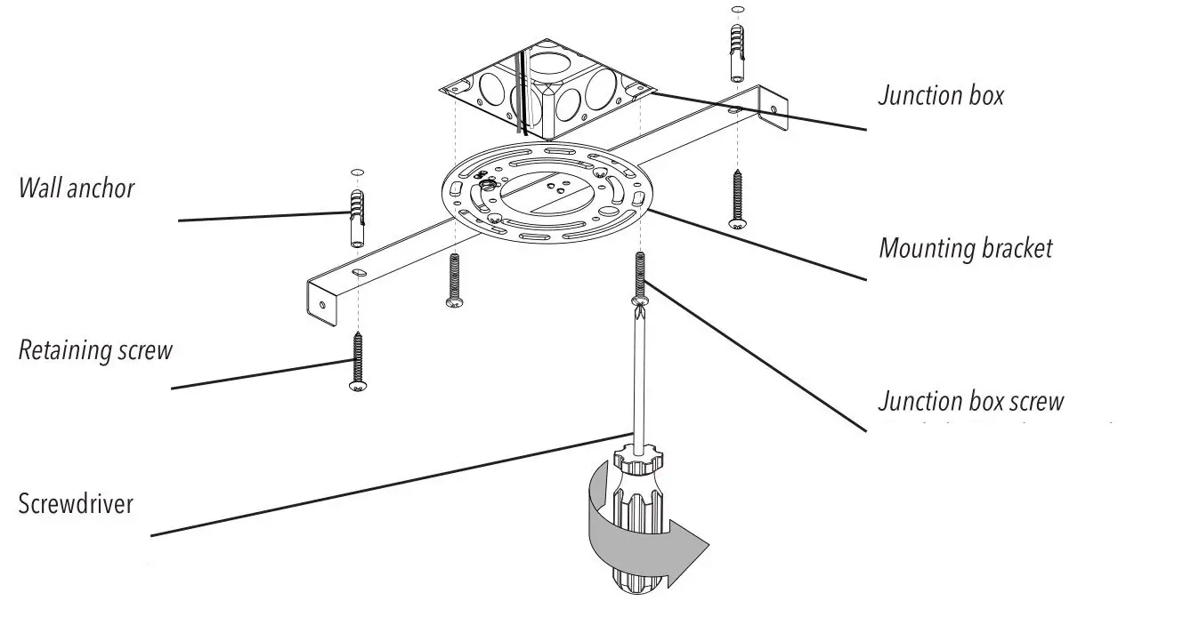 artika CLGL-HD2BL Ceiling LED Light Fixture - Glam - figure 1