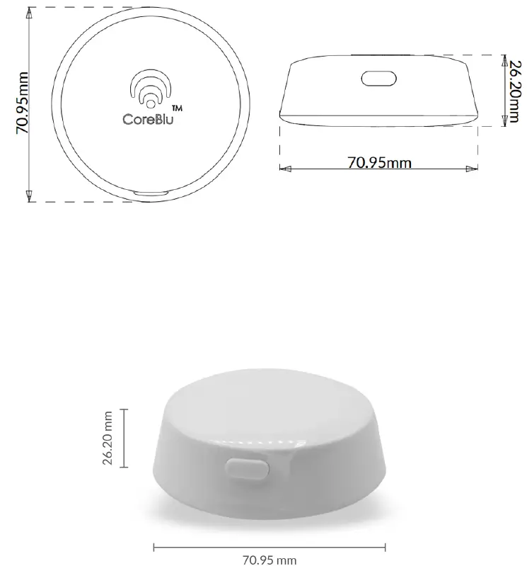 AVEROS CoreBlu X3 Indoor Positioning and Navigation FIG 2