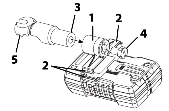 How to Attach the Detector to a Hot Stick 1