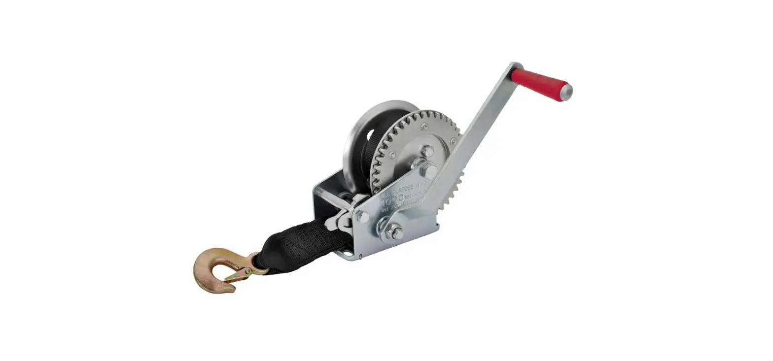 Hamron 009832 Hand Winch Instruction Manual