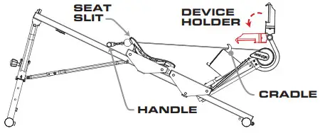 total gym Incline Row Trainer Machine - Cable