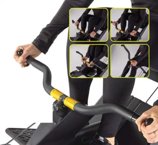 total gym Incline Row Trainer Machine - MULTI GRIP HANDLE