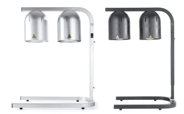 HENDI 273906 2 Lamp Infrared Food Warmer BridgeFIG 1
