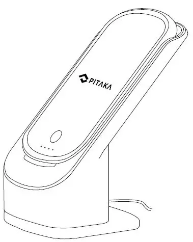 PITAKA MagEZ Juice 2 Wireless Charging Stand Dock Power Bank-prod