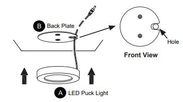 INLIGHT Low Voltage LED Puck Light Kit - Installation 2