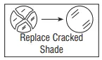 Replace Cracked Shade