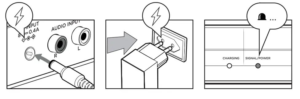 aiwa WHF-880 Wireless Stereo TV Headphones-Fig4