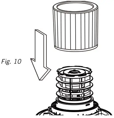 CRAFTSMAN 5 U.S. Gallon Wet Dry Vac - Fig. 10