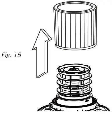 CRAFTSMAN 5 U.S. Gallon Wet Dry Vac - Fig. 15