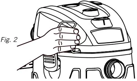 CRAFTSMAN 5 U.S. Gallon Wet Dry Vac - Fig. 2