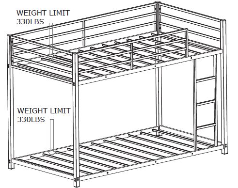 COSTWAY-HW68257-Iron-Bunk-Bed-fig-7