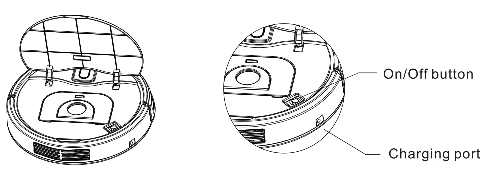 HENRAC TECH 805 Robotic Vacuum Cleaner-fig1