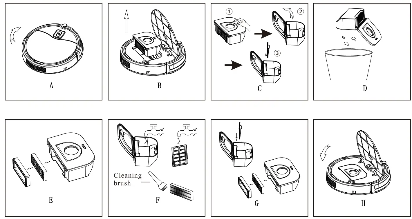 HENRAC TECH 805 Robotic Vacuum Cleaner-fig12