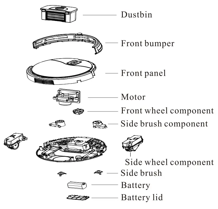 HENRAC TECH 805 Robotic Vacuum Cleaner-fig14