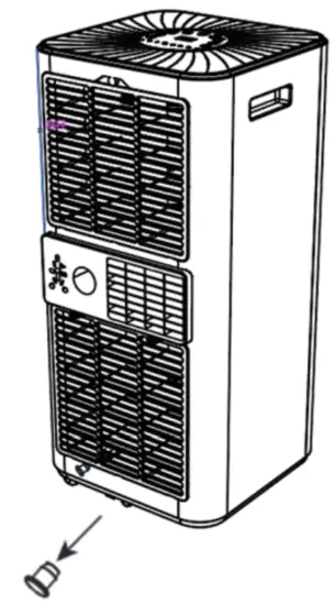 COSTWAY FP10119US Portable Air Conditioner - fig13