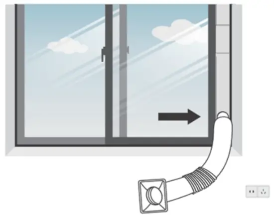 COSTWAY FP10119US Portable Air Conditioner - fig7
