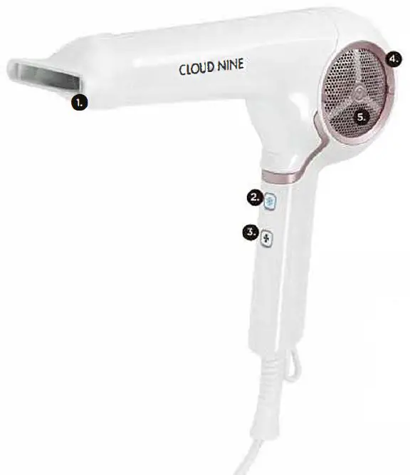 CLOUD NINE C9-HA1.0 The Airshot Pro Hair Dryer-fig2