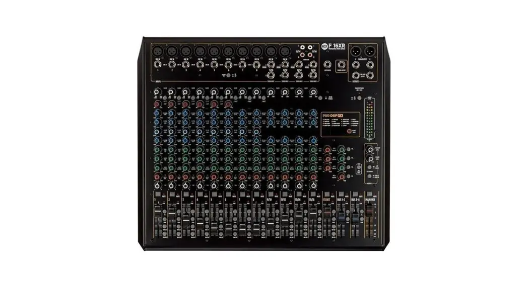 Rcf F 16xr Mixing Console Owner's Manual