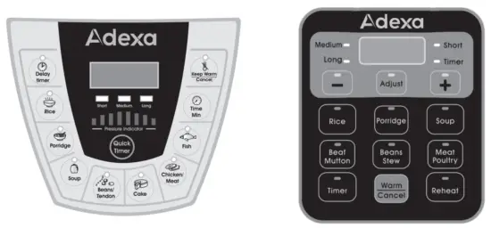 Adexa YBW60-100A10 Electric Pressure Cooker - 3