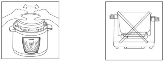 Adexa YBW60-100A10 Electric Pressure Cooker - 9