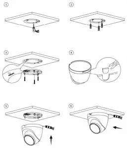 FIG 16 Cable going through the side cable tray