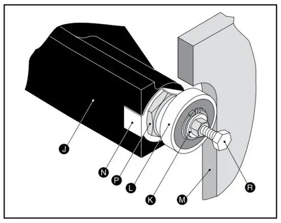 ERGO100 Stainless Steel Varimixer - centering