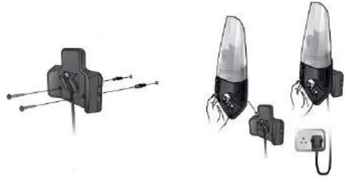 TurboTronic TT X12 Cyclone Handheld Vacuum Cleaner - CHARGING