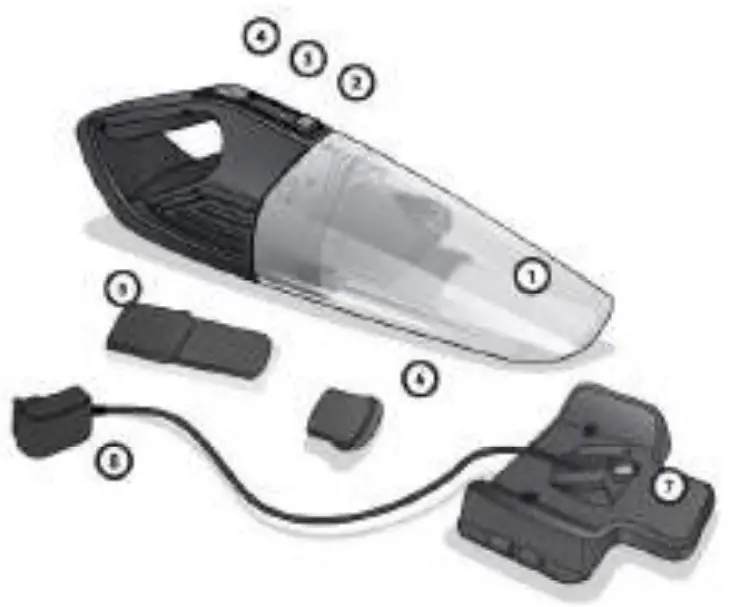 TurboTronic TT X12 Cyclone Handheld Vacuum Cleaner - DESCRIPTION