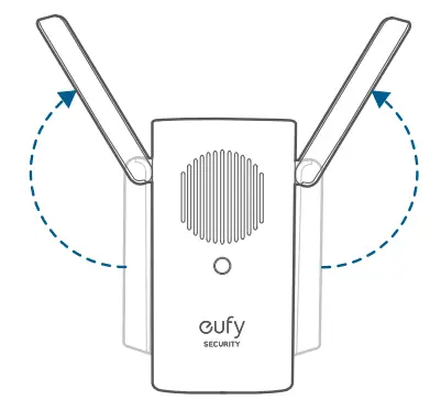 Wi-Fi Doorbell Chime’s antennas