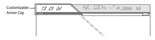ASUS E18764 Portable Laptop - Top View lid Closed