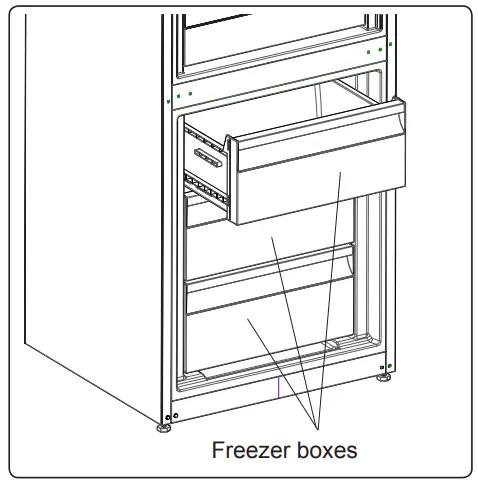 MontPellier MFF185DW 183cm Frost Free Fridge Freezer - 11