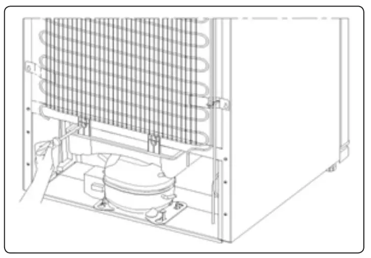 MontPellier MFF185DW 183cm Frost Free Fridge Freezer - 18