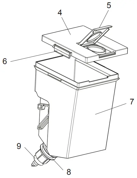 MontPellier MFF185DW 183cm Frost Free Fridge Freezer - 5