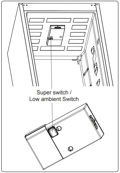 MontPellier MFF185DW 183cm Frost Free Fridge Freezer - 9