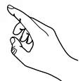 Hand icon