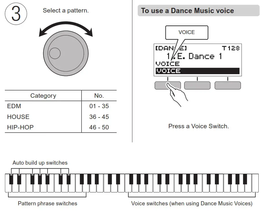 diagramLK-S250 Casiotone - Enjoy DJ Pl-