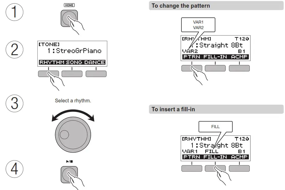 LK-S250 Casiotone -Chord Progression