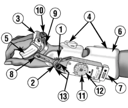 DeRoyal DeRom Wrist Splint with Tension Control