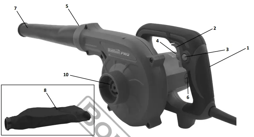 BORMANN-PRO-BPB7000-Electric-Hand-Blower-650W-fig-1