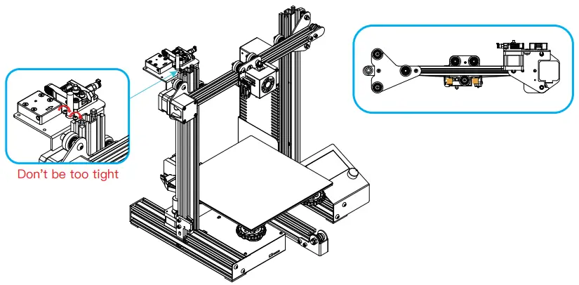 B07D218NX3 Ender-3 E 3D Printer - fig12