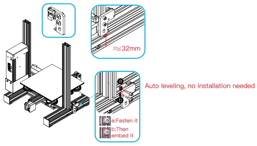 B07D218NX3 Ender-3 E 3D Printer - fig7