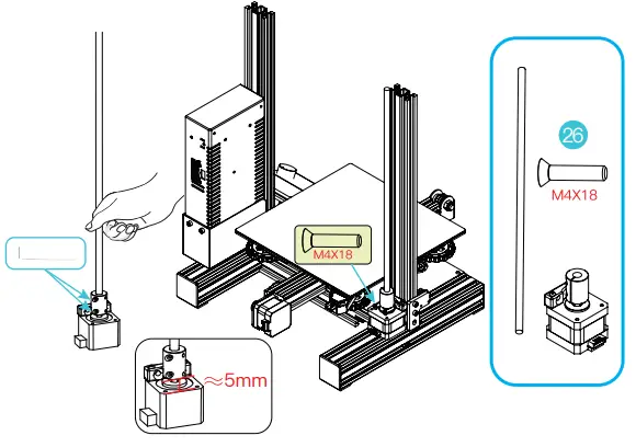 B07D218NX3 Ender-3 E 3D Printer - fig8