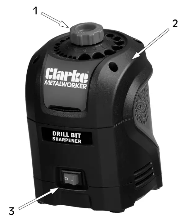 Clarke CBS20 Electric Drill Bit Sharpener - OVERVIEW