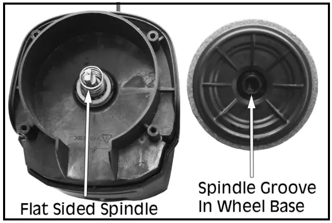 Clarke CBS20 Electric Drill Bit Sharpener - head