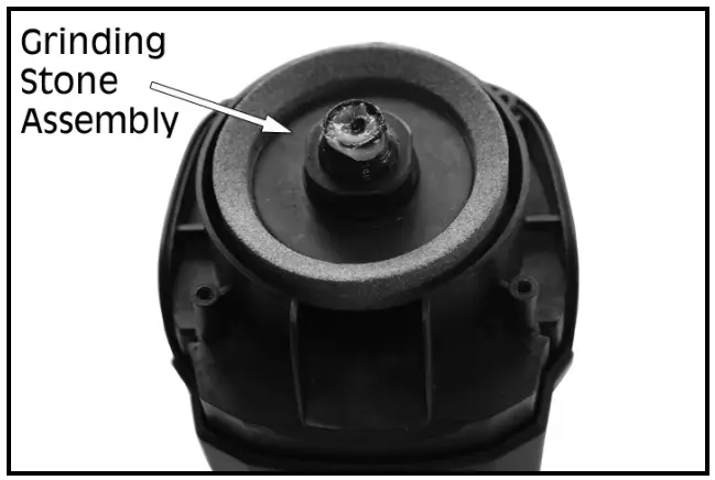 Clarke CBS20 Electric Drill Bit Sharpener - spring