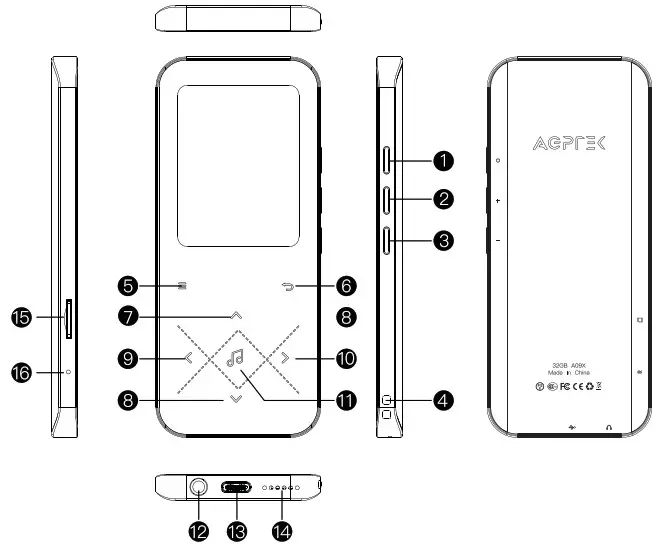Mambate Us A09X MP3 Player - Product Overview
