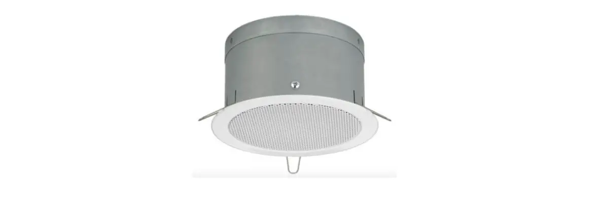 Monacor Edl-165c-ws Pa Ceiling Speaker Instruction Manual