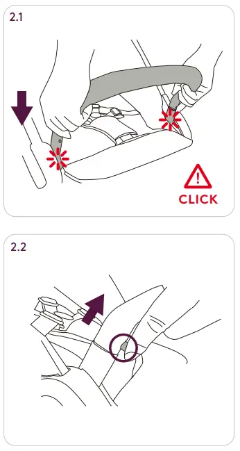 Silver Cross 0403 Clic Silver Stroller - bumper bar