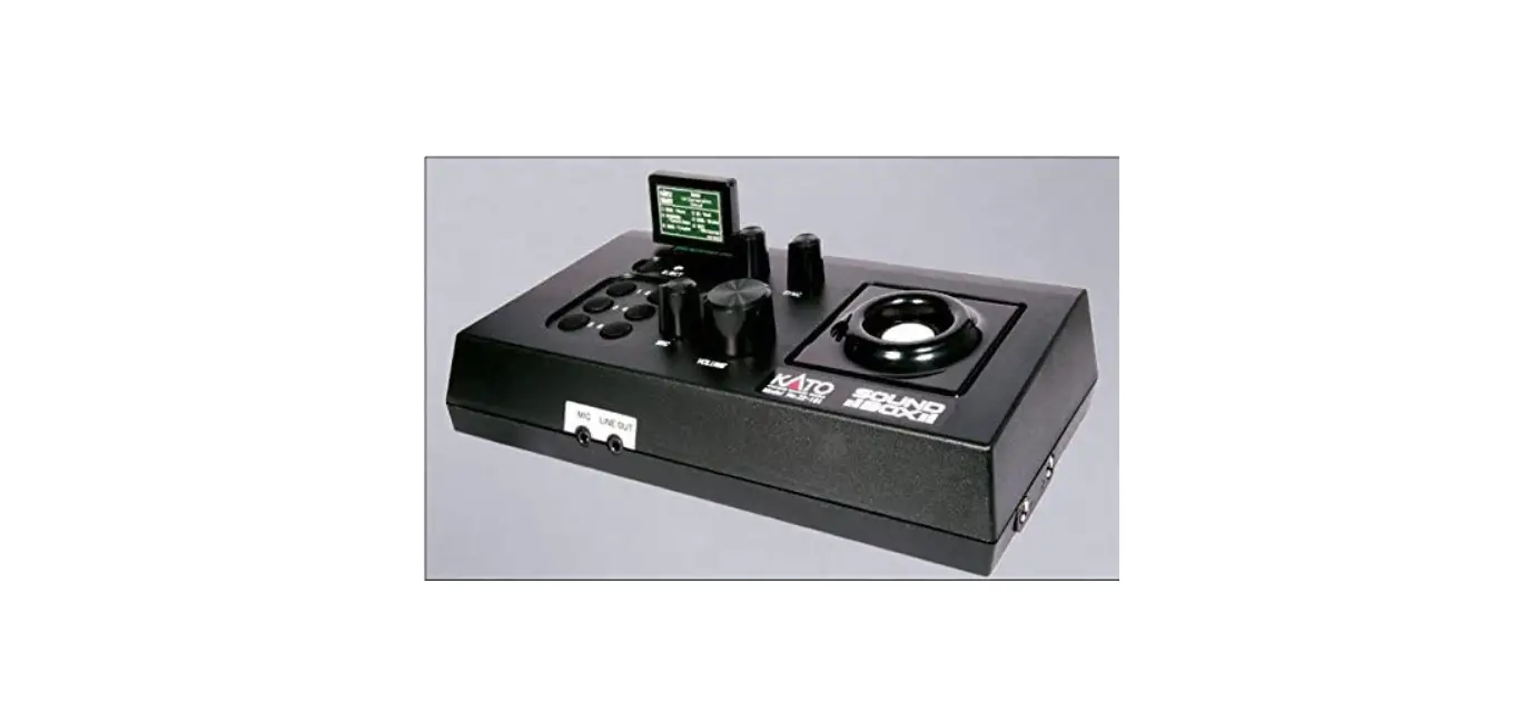 Kato Analog Sound Box For Unitrack Systems-user Manual