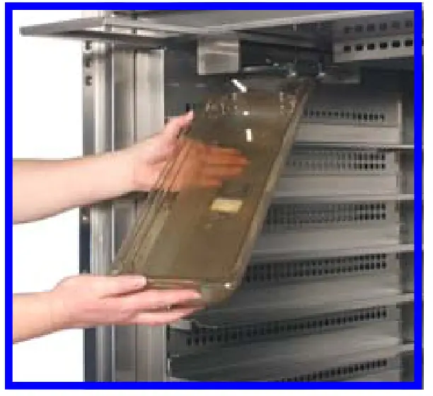 CARTER-HOFFMANN HL10-18 Full Height Insulated Mobile Heated Cabinet - reservoir